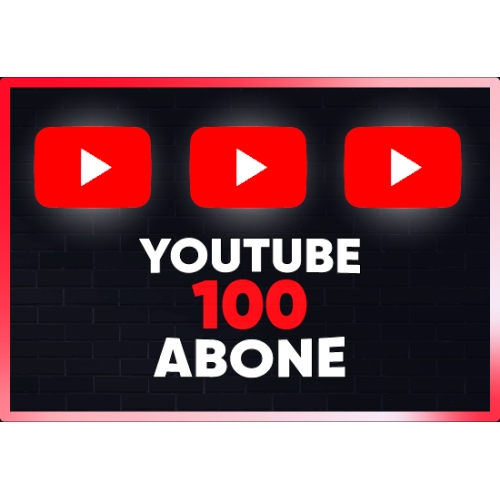  ⚡  GARANTİLİ  YOUTUBE 100 ABONE ⚡